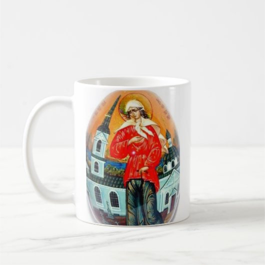 Heiliges Xenia von Petersburg Kaffeetasse (Links)