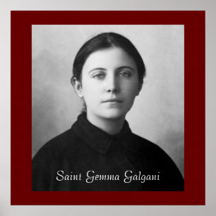 HEILIGESGEMMA GALGANI POSTER