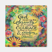 Heiligkeit Gebet Hübscher religiöser GlaubeInspiri Magnet (Vorne)