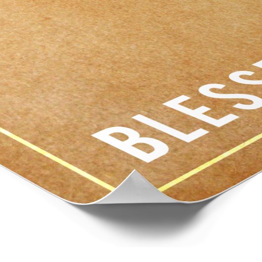 Heiligkeit - Gesegneter Pier Giorgio Frassati Poster (Ecke)