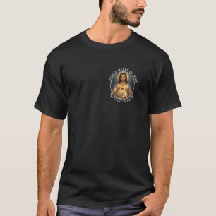 Heiligstes Herz Jesu, ich vertraue auf Dich Kathol T-Shirt