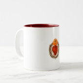 Heiligstes Herz Jesu Kaffeetasse (Vorderseite Links)