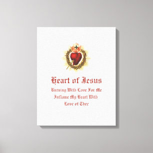 Heiligstes Herz Jesu Leinwandkunst Leinwanddruck