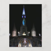 Heiligtum der Gottesmutter von Lourdes, Frankreich Postkarte (Vorderseite)