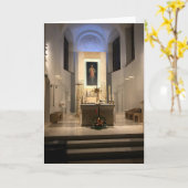 Heiligtum der göttlichen Gnade Vilnius Card Leere Karte (Gelbe Blume)