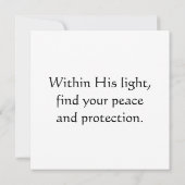 Heiligtum des Lichts Karte (Rückseite)