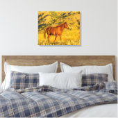 Heiligtum des Wilden Pferdes. Leinwanddruck (Insitu (Schlafzimmer))