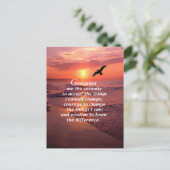 Heiligtum Gebet 3 Postkarte (Stehend Vorderseite)