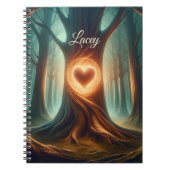 Heiligtum im Personalisierten Pines-Notebook Notizblock (Vorderseite)