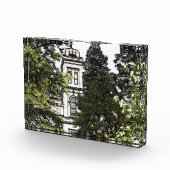 Heiligtum inmitten der Bäume Fotoblock (Rechts)