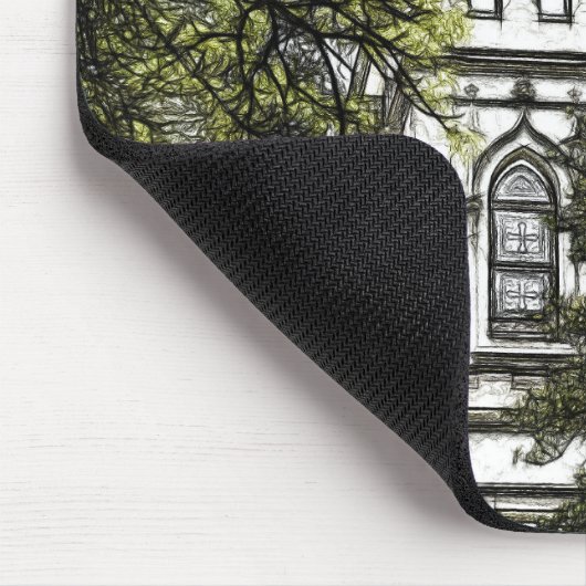 Heiligtum inmitten der Bäume Mousepad (Ecke)