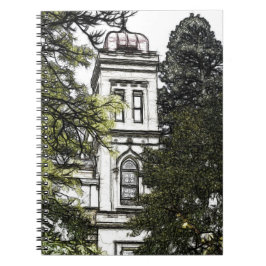 Heiligtum inmitten der Bäume Notizblock