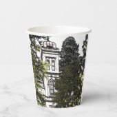 Heiligtum inmitten der Bäume Pappbecher (Rückseite)