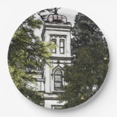 Heiligtum inmitten der Bäume Pappteller (Vorderseite)