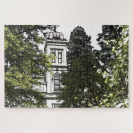 Heiligtum inmitten der Bäume Puzzle