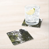 Heiligtum inmitten der Bäume Rechteckiger Pappuntersetzer (Vor Ort)