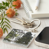 Heiligtum inmitten der Bäume Schlüsselanhänger (Vorderseite rechts)