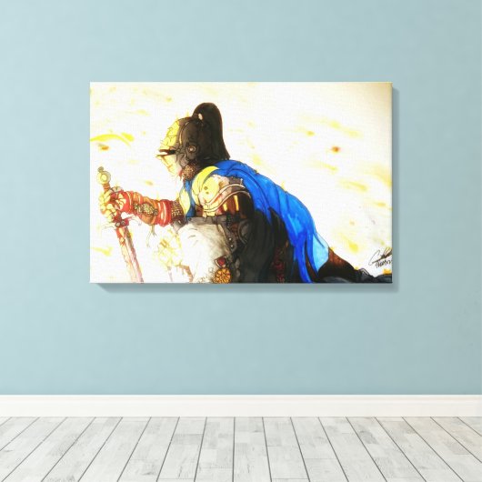 Heiligtum Leinwanddruck (Insitu (Holzboden))