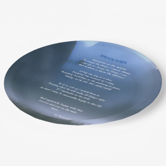 Heiligtum Pappteller (Schrägansicht)