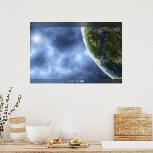 Heiligtum Poster (Küche)