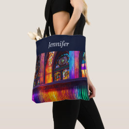 Heiligtum | Rainbow Church Art Art Tasche