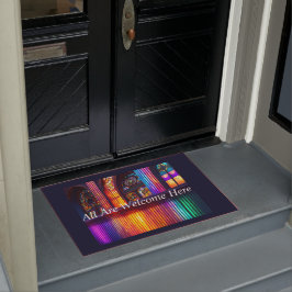 Heiligtum | Rainbow Church Art Door Mat Fußmatte
