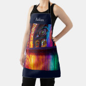 Heiligtum | Rainbow Church Art Personalisiert Schürze (InSitu)