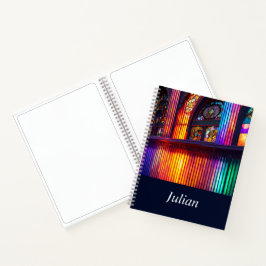 Heiligtum | Rainbow Church Art Sketch Notizblock