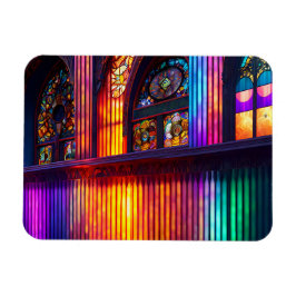 Heiligtum | Rainbow Church Interior Magnet
