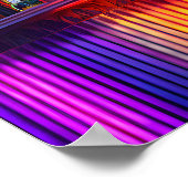 Heiligtum | Rainbow Church Interior Poster (Ecke)