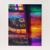 Heiligtum | Rainbow Church Interior Puzzle (Vertikal)