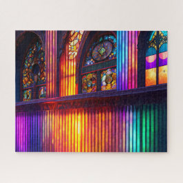 Heiligtum | Rainbow Church Interior Puzzle