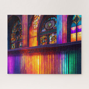 Heiligtum   Rainbow Church Interior Puzzle