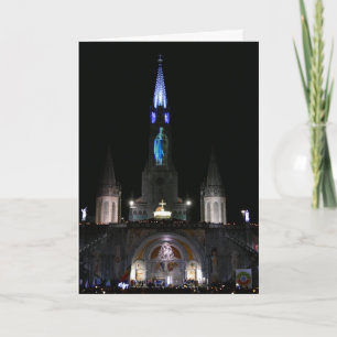 Heiligtum Unserer Lieben Frau von Lourdes, Frankre Karte