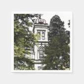 Heiligtum unter dem Baumbuch Napkins Serviette (Vorderseite)