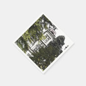 Heiligtum unter dem Baumbuch Napkins Serviette (Ecke)