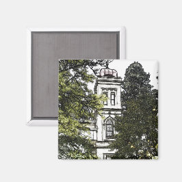 Heiligtum zwischen dem Baummagnet Magnet