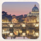 Heiligtümer Sedes pro orarium Romae Rechteckiger Pappuntersetzer (Vorderseite)