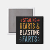 Heilkrämpfe und strahlende Furzen Funny Valentine Magnet (Vorderseite/Rückseite)