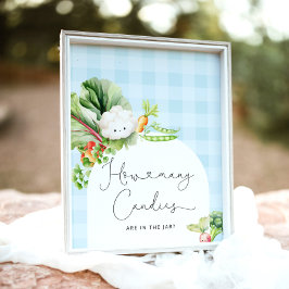 Heilkraut, wie viele Bonbons Poster