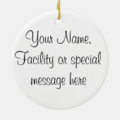 Heilkräuter Keramik Ornament (Hinten)