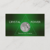 Heilkristall Visitenkarte (Vorderseite)