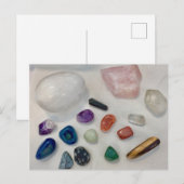 Heilkristalle Postkarte (Vorne/Hinten)