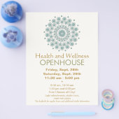 Heilkunst und Naturgesundheit und Wellness Flyer (Einzeln)