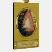 Heillicht Banner-Ornament Gold (Rechts)