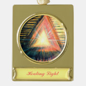 Heillicht Banner-Ornament Gold (Vorderseite)