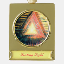 Heillicht Banner-Ornament Gold