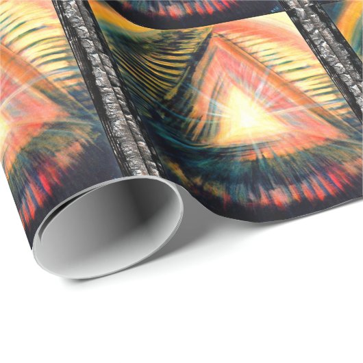Heillicht Geschenkpapier (Rolleneckpunkt)