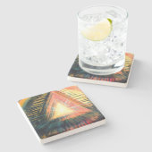 Heillicht Steinuntersetzer (Seitenansicht)