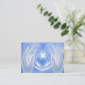 Heillicht Visitenkarte (Stehend Vorderseite)